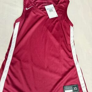 Nike red burgundy basketball